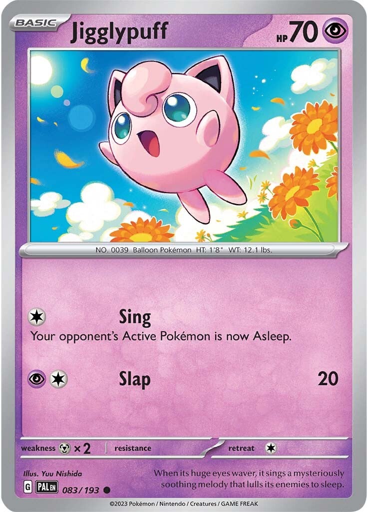Jigglypuff (083/193) [Scarlet & Violet: Paldea Evolved] | North Game Den