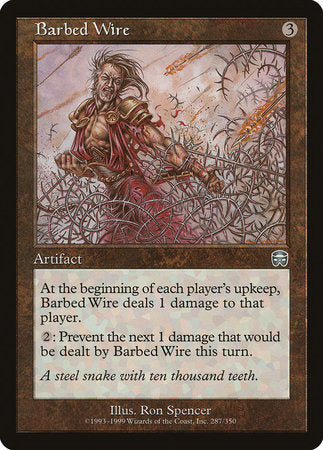 Barbed Wire [Mercadian Masques] | North Game Den
