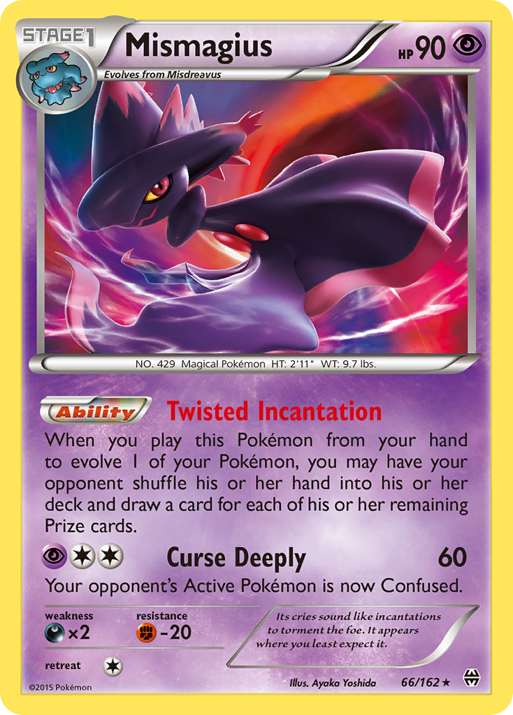 Mismagius (66/162) [XY: BREAKthrough] | North Game Den