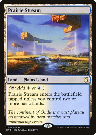 Prairie Stream [Commander 2019] | North Game Den