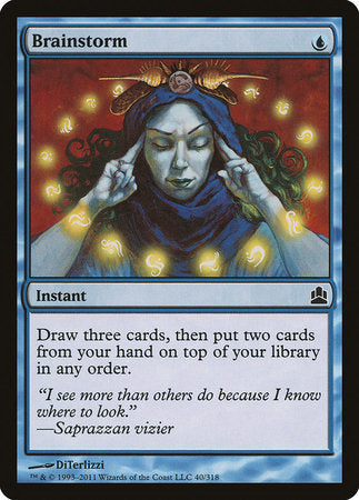 Brainstorm [Commander 2011] | North Game Den