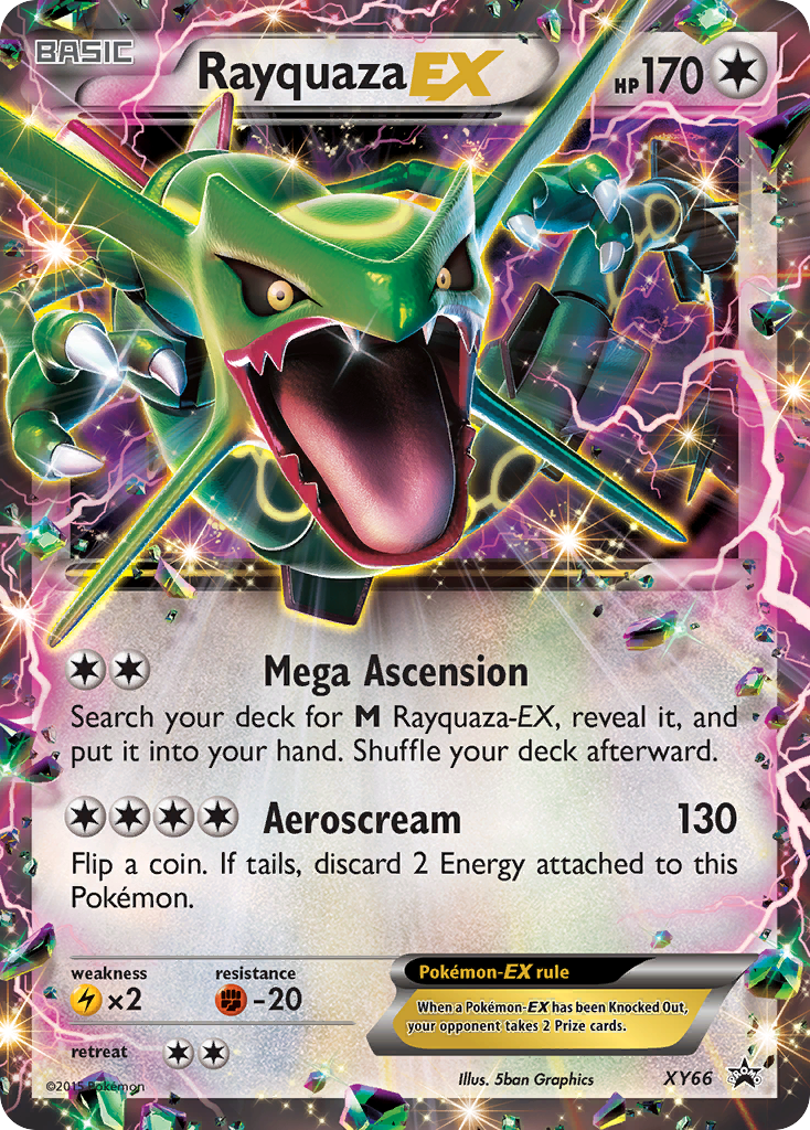 Rayquaza EX (XY66) [XY: Black Star Promos] | North Game Den