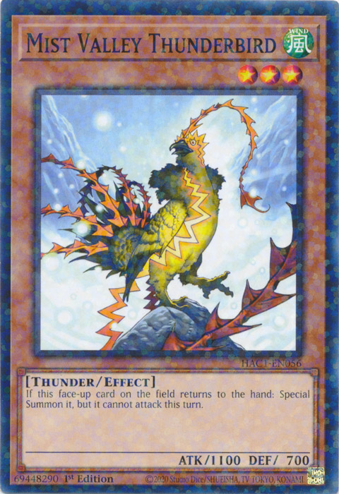 Mist Valley Thunderbird (Duel Terminal) [HAC1-EN056] Common | North Game Den
