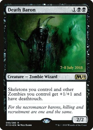 Death Baron [Core Set 2019 Promos] | North Game Den