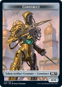 Construct // Soldier Double-sided Token [Core Set 2021 Tokens] | North Game Den