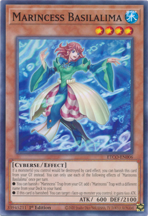 Marincess Basilalima [ETCO-EN006] Common | North Game Den