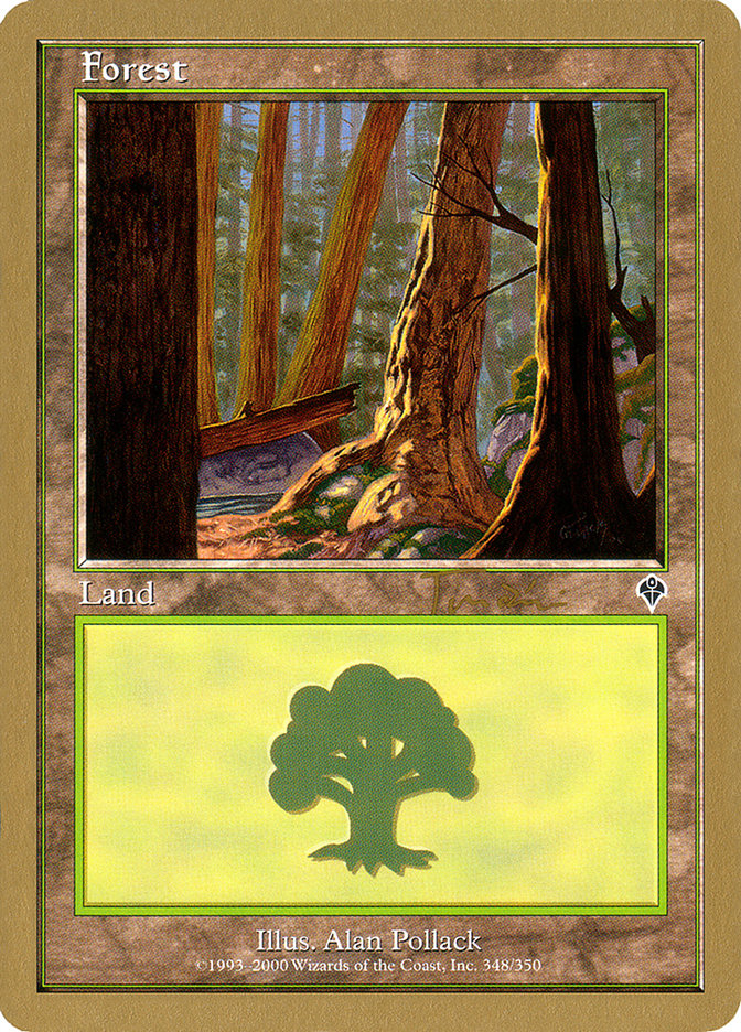 Forest (jt348a) (Jan Tomcani) [World Championship Decks 2001] | North Game Den