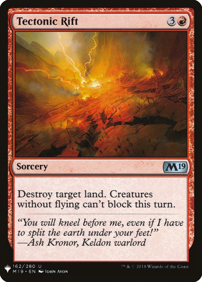 Tectonic Rift [Mystery Booster] | North Game Den