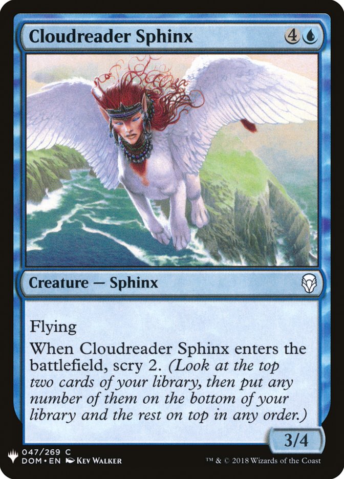 Cloudreader Sphinx [Mystery Booster] | North Game Den