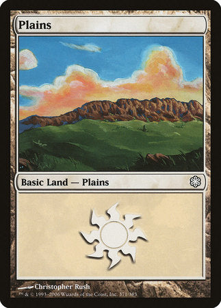 Plains (371) [Coldsnap Theme Decks] | North Game Den