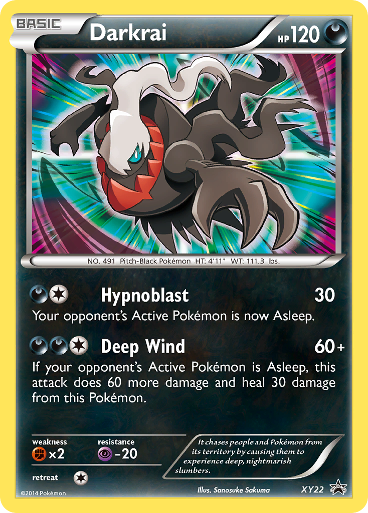 Darkrai (XY22) [XY: Black Star Promos] | North Game Den