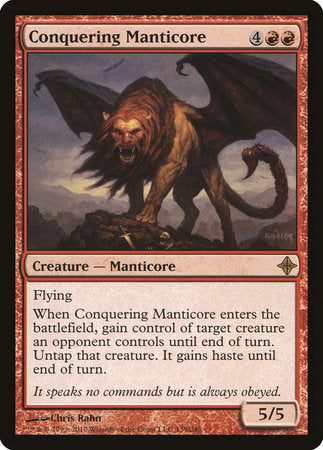 Conquering Manticore [Rise of the Eldrazi] | North Game Den