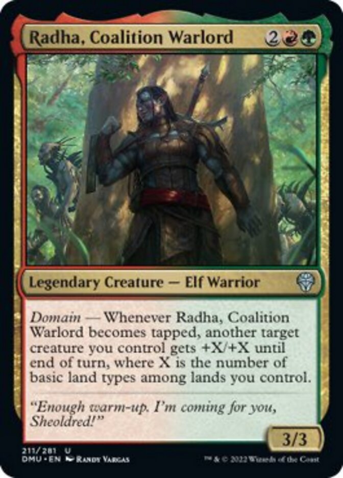 Radha, Coalition Warlord [Dominaria United] | North Game Den