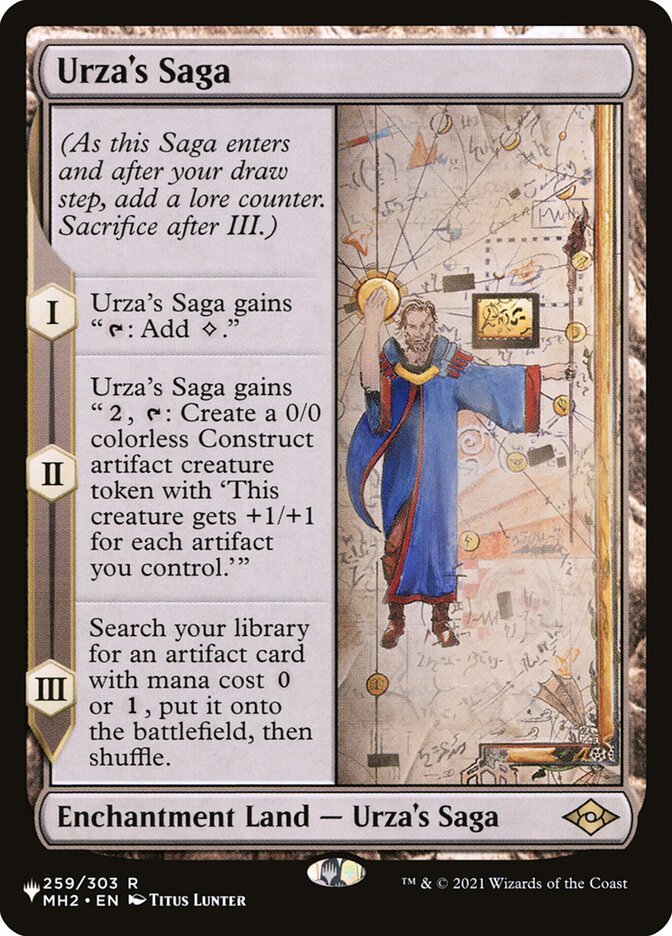 Urza's Saga [The List] | North Game Den