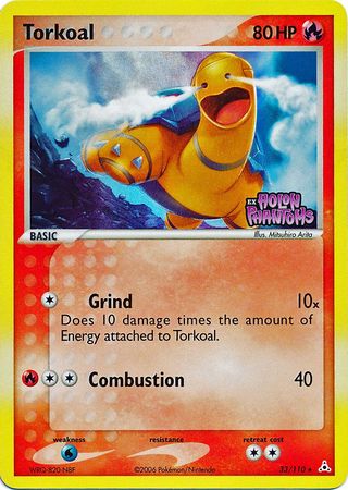 Torkoal (33/110) (Stamped) [EX: Holon Phantoms] | North Game Den