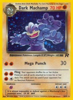 Dark Machamp (10/82) [Team Rocket Unlimited] | North Game Den