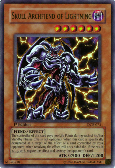 Skull Archfiend of Lightning [DCR-073] Ultra Rare | North Game Den