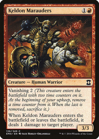 Keldon Marauders [Eternal Masters] | North Game Den