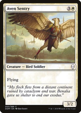 Aven Sentry [Dominaria] | North Game Den