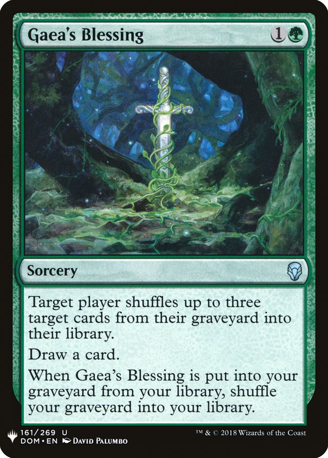 Gaea's Blessing [Mystery Booster] | North Game Den