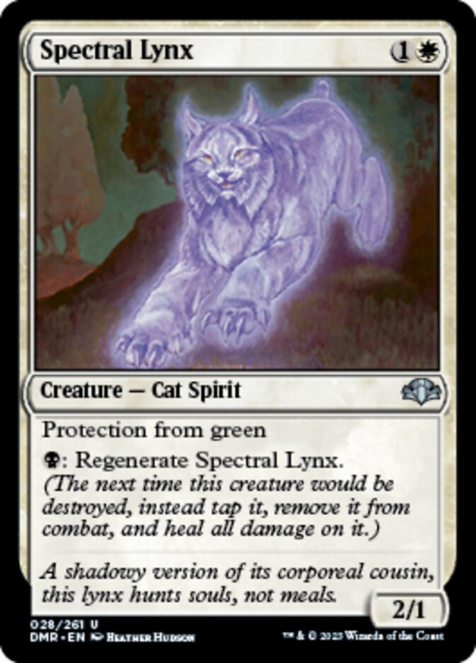 Spectral Lynx [Dominaria Remastered] | North Game Den