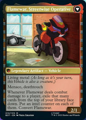 Flamewar, Brash Veteran // Flamewar, Streetwise Operative [Universes Beyond: Transformers] | North Game Den