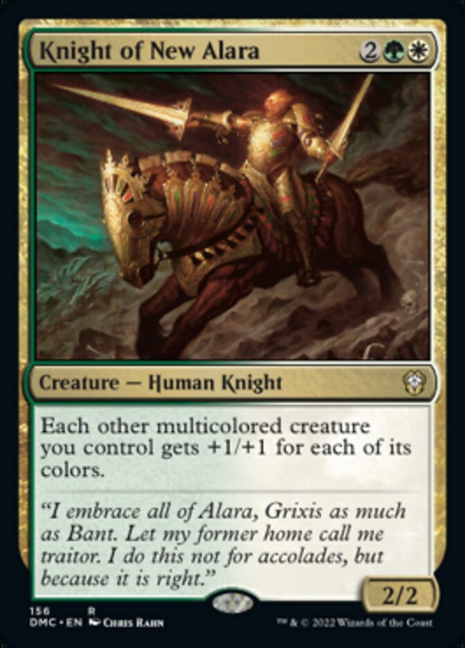 Knight of New Alara [Dominaria United Commander] | North Game Den