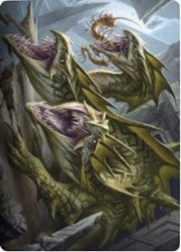 Grakmaw, Skyclave Ravager Art Card [Zendikar Rising Art Series] | North Game Den