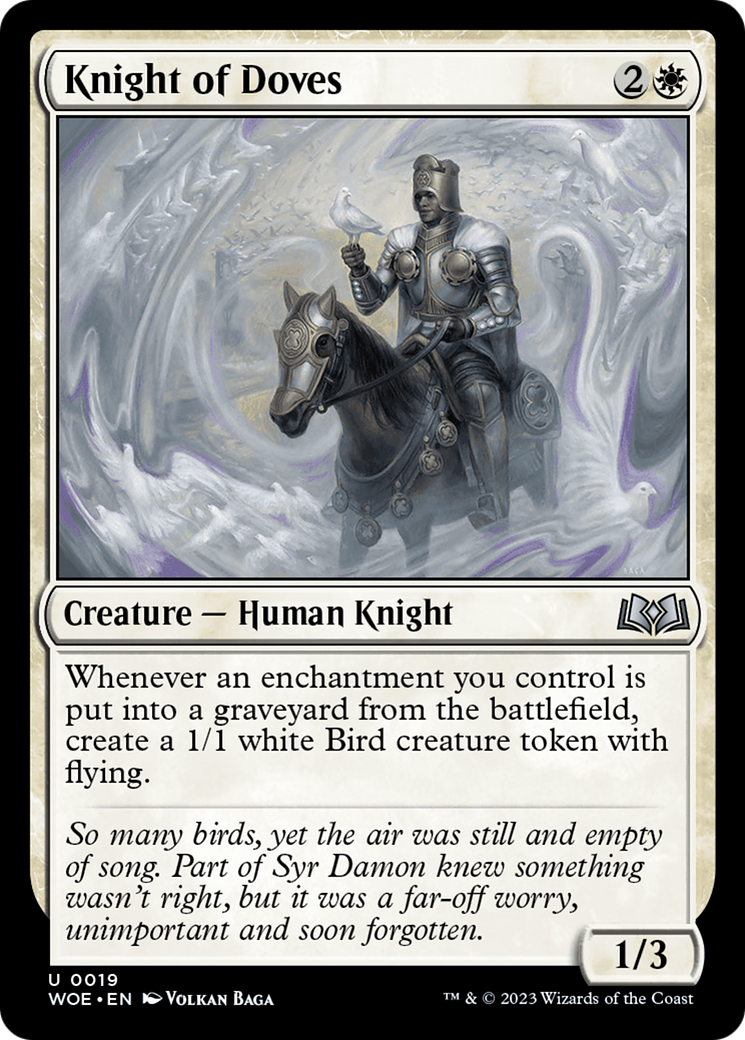 Knight of Doves [Wilds of Eldraine] | North Game Den