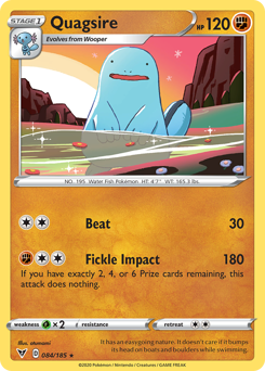 Quagsire (084/185) [Sword & Shield: Vivid Voltage] | North Game Den