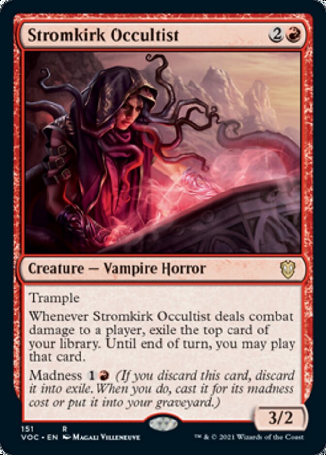 Stromkirk Occultist [Innistrad: Crimson Vow Commander] | North Game Den
