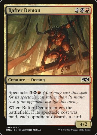 Rafter Demon [Ravnica Allegiance] | North Game Den