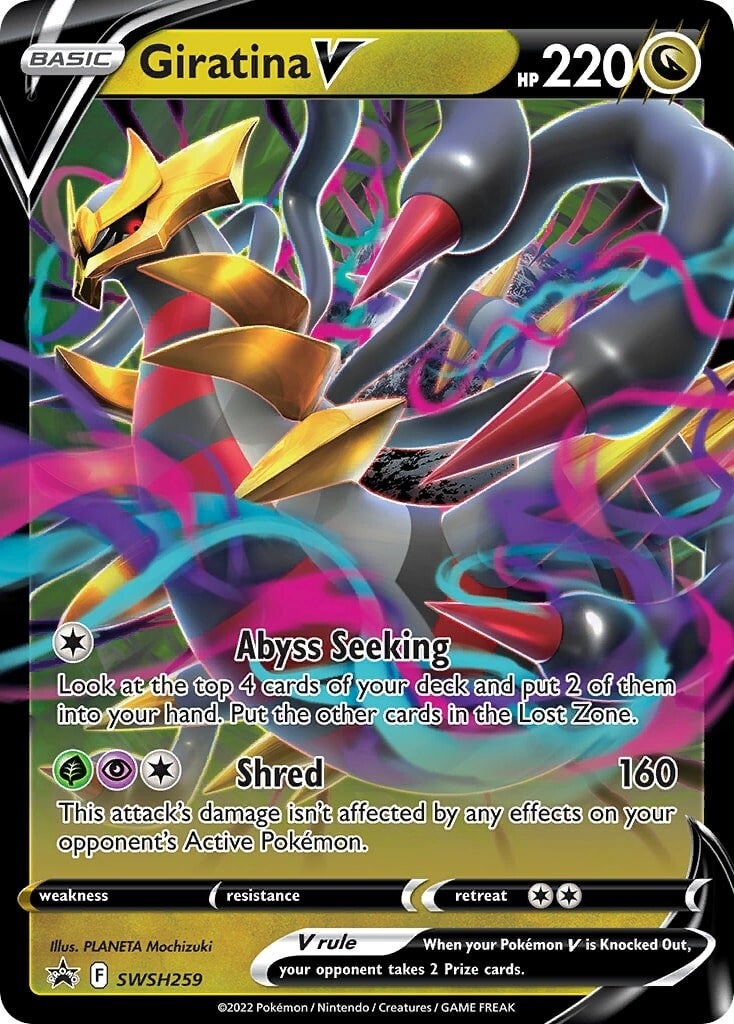 Giratina V (SWSH259) [Sword & Shield: Black Star Promos] | North Game Den