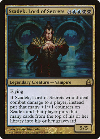 Szadek, Lord of Secrets [Commander 2011] | North Game Den