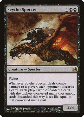 Scythe Specter [Commander 2011] | North Game Den