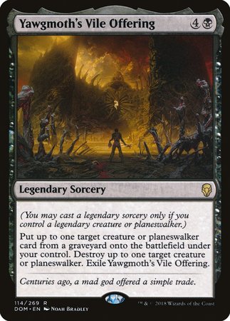 Yawgmoth's Vile Offering [Dominaria] | North Game Den