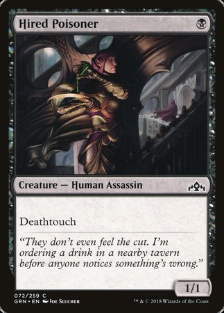 Hired Poisoner [Guilds of Ravnica] | North Game Den