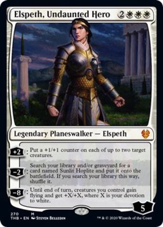 Elspeth, Undaunted Hero [Theros Beyond Death] | North Game Den