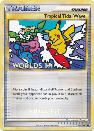 Tropical Tidal Wave (HGSS18) (Finalist) [HeartGold & SoulSilver: Black Star Promos] | North Game Den