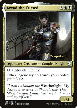 Arvad the Cursed [Dominaria Promos] | North Game Den