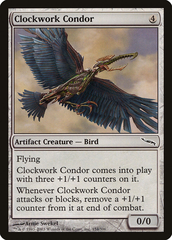 Clockwork Condor [Mirrodin] | North Game Den