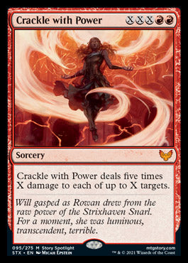 Crackle with Power [Strixhaven: School of Mages] | North Game Den