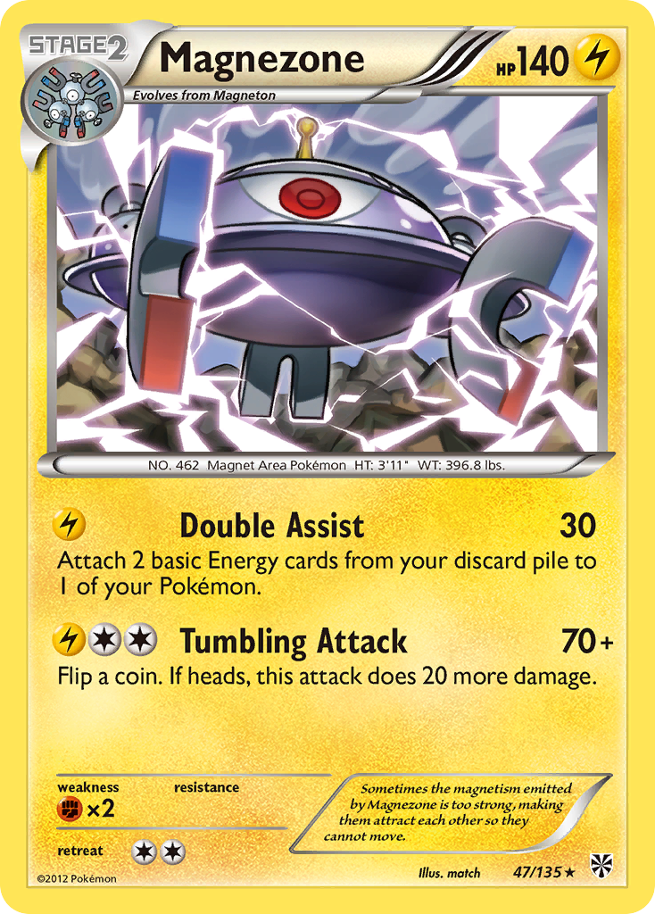 Magnezone (47/135) [Black & White: Plasma Storm] | North Game Den