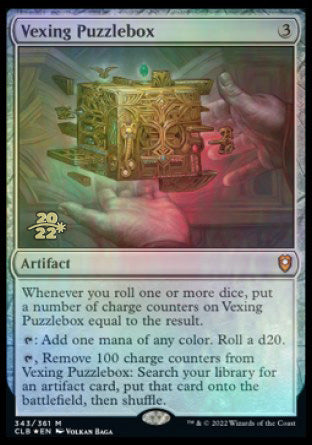 Vexing Puzzlebox [Commander Legends: Battle for Baldur's Gate Prerelease Promos] | North Game Den