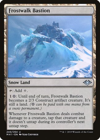 Frostwalk Bastion [Modern Horizons] | North Game Den
