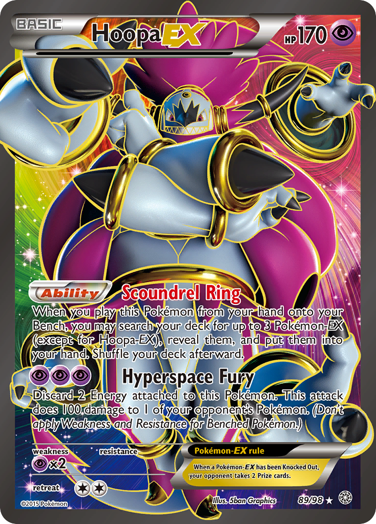 Hoopa EX (89/98) [XY: Ancient Origins] | North Game Den