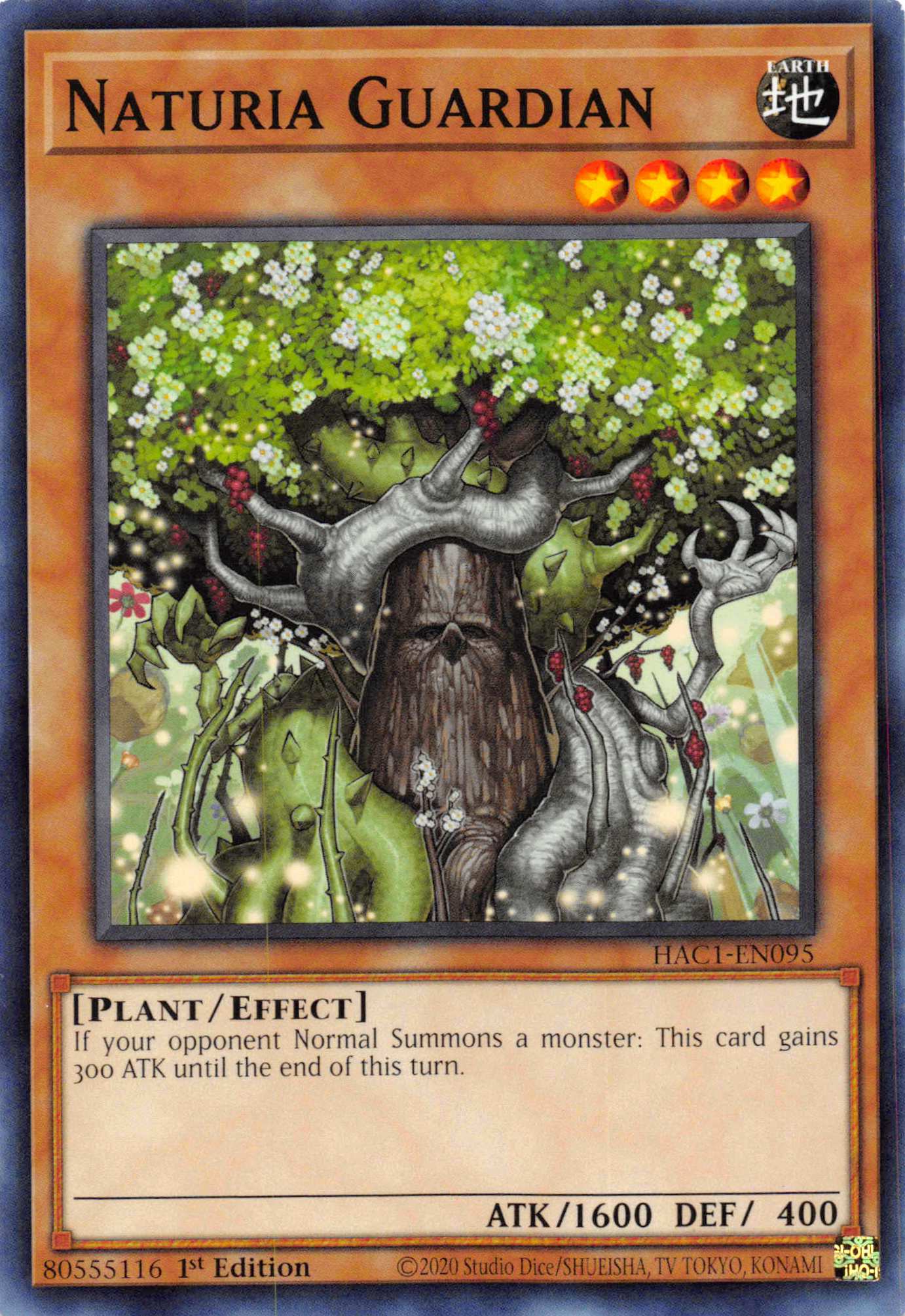 Naturia Guardian [HAC1-EN095] Common | North Game Den