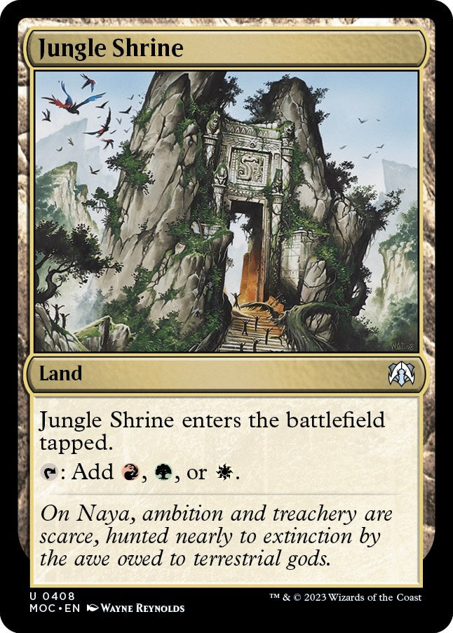 Jungle Shrine [March of the Machine Commander] | North Game Den