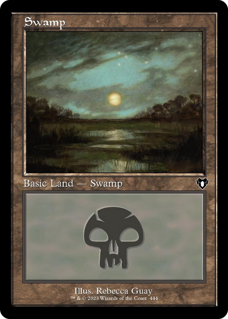 Swamp (444) (Retro) [Commander Masters] | North Game Den