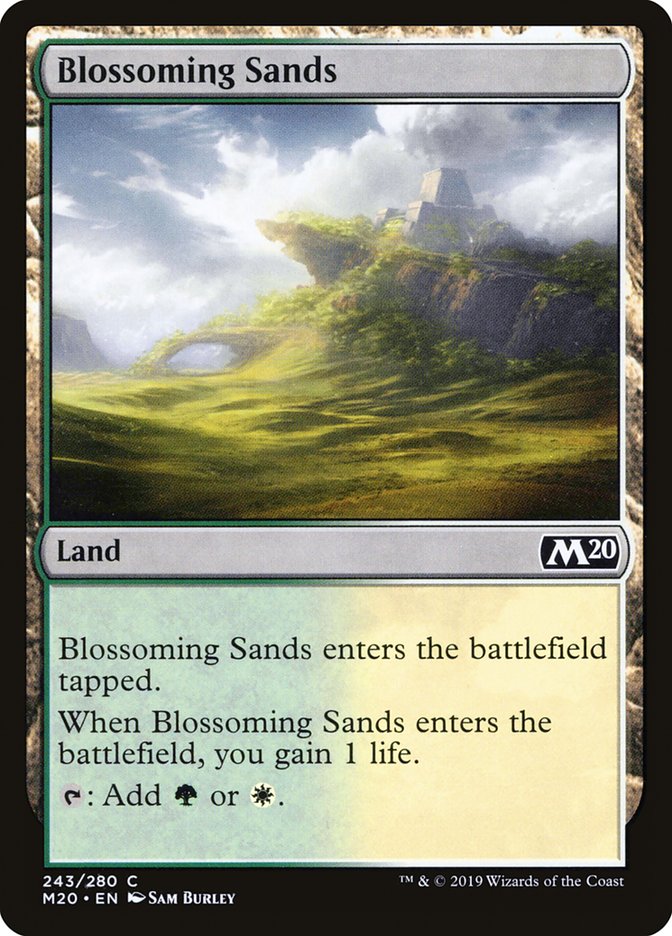 Blossoming Sands [Core Set 2020] | North Game Den
